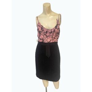 Milly Silk and Wool Boucle Spaghetti Strap Dress Size 4 6